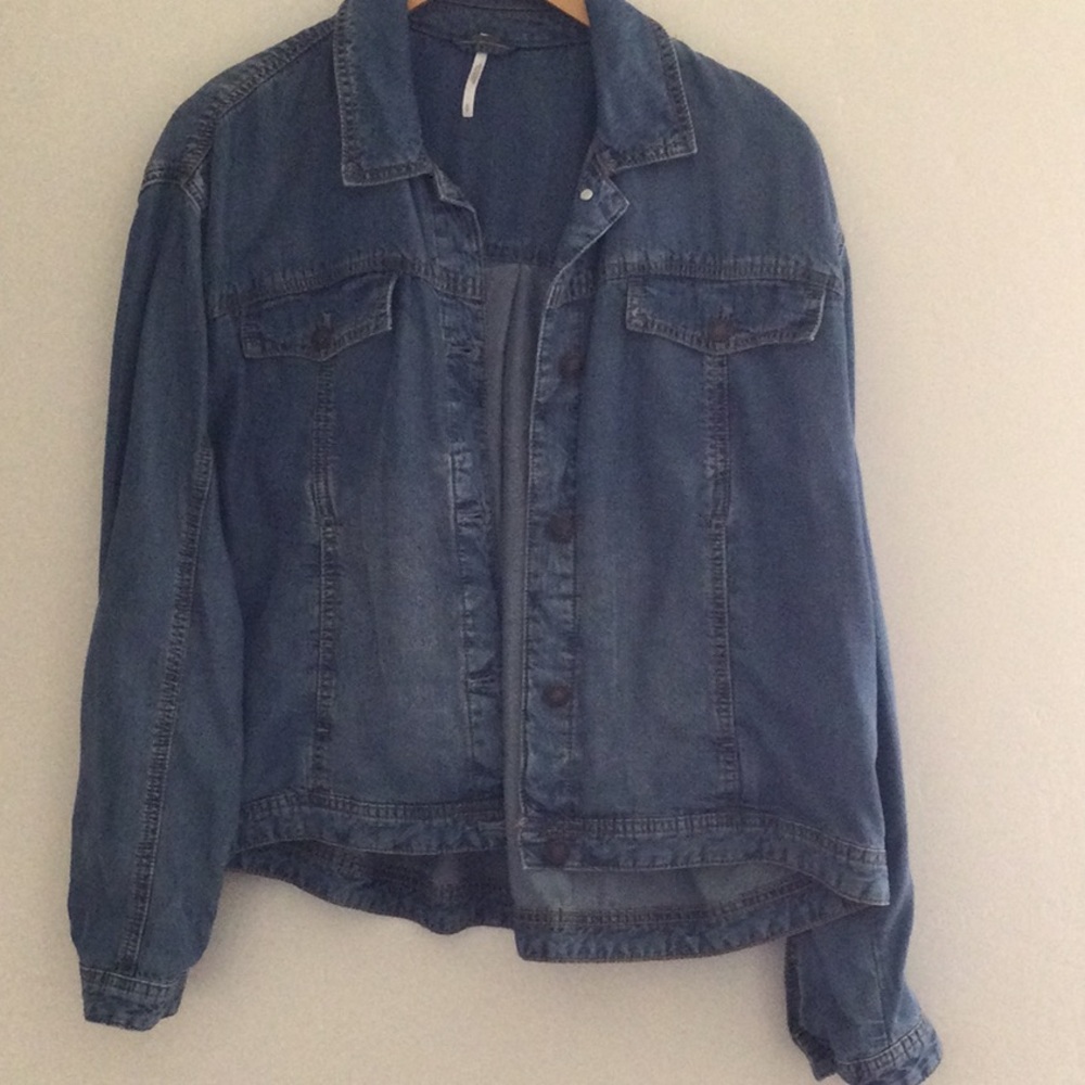 Free People denim jacket